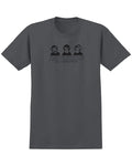 No Evil T-Shirt - Asphalt White