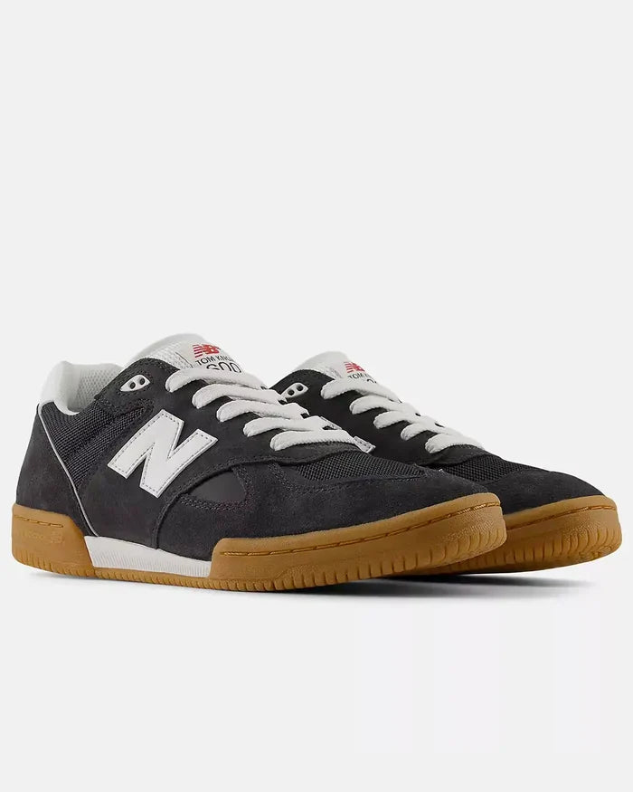 Numeric 600 Tom Knox Shoes - Dark Grey/White