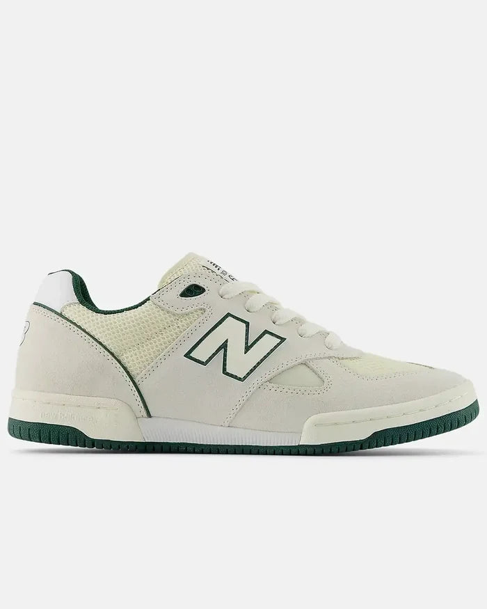 Numeric 600 Tom Knox Shoes - Sea Salt/Forest