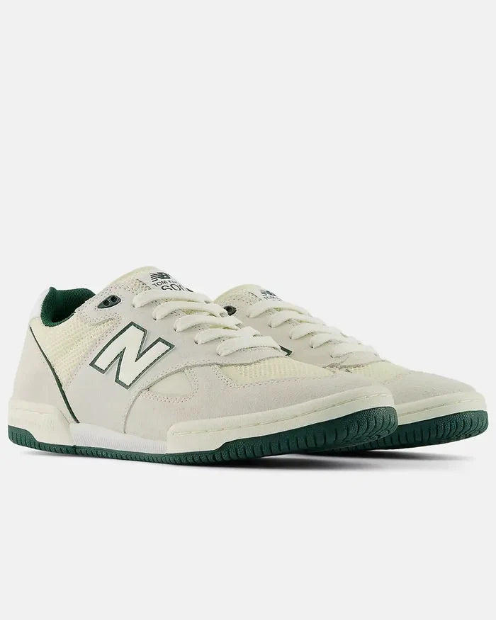 Numeric 600 Tom Knox Shoes - Sea Salt/Forest