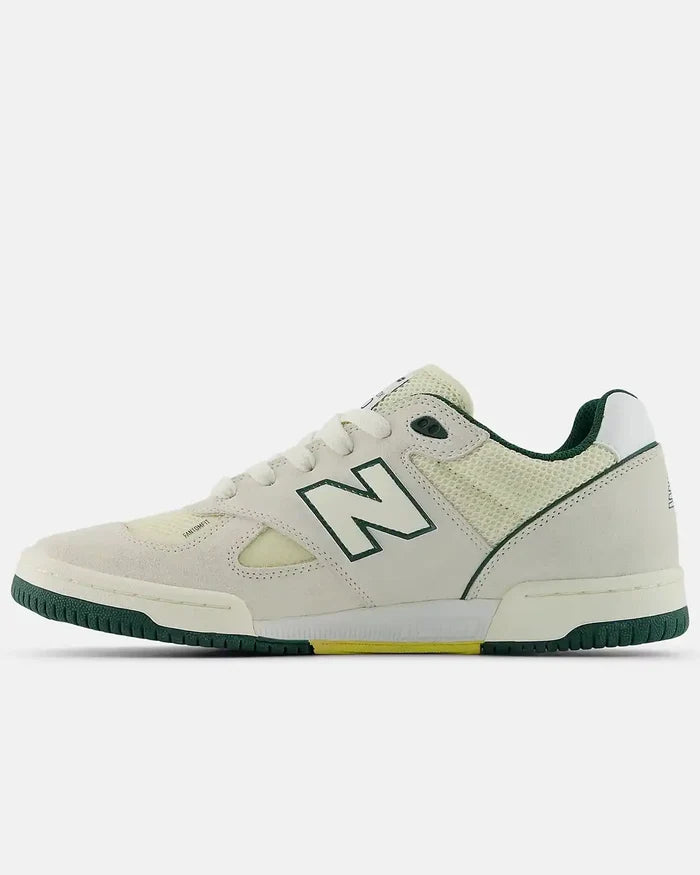 Numeric 600 Tom Knox Shoes - Sea Salt/Forest