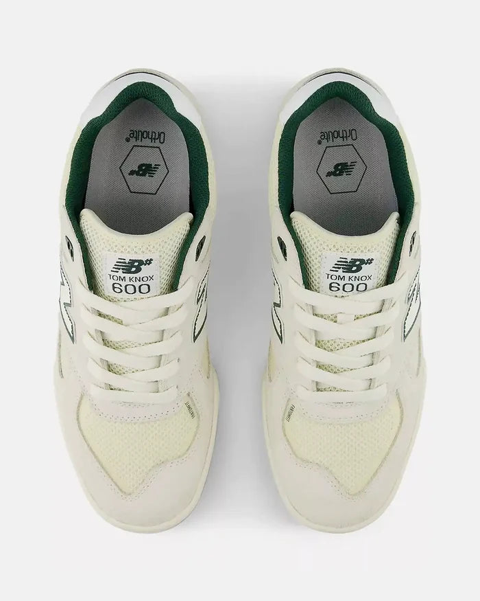Numeric 600 Tom Knox Shoes - Sea Salt/Forest