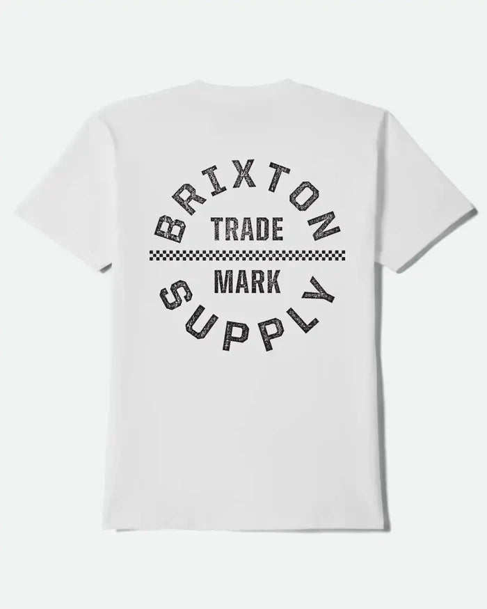 Oath V Standard T-Shirt - White/Black