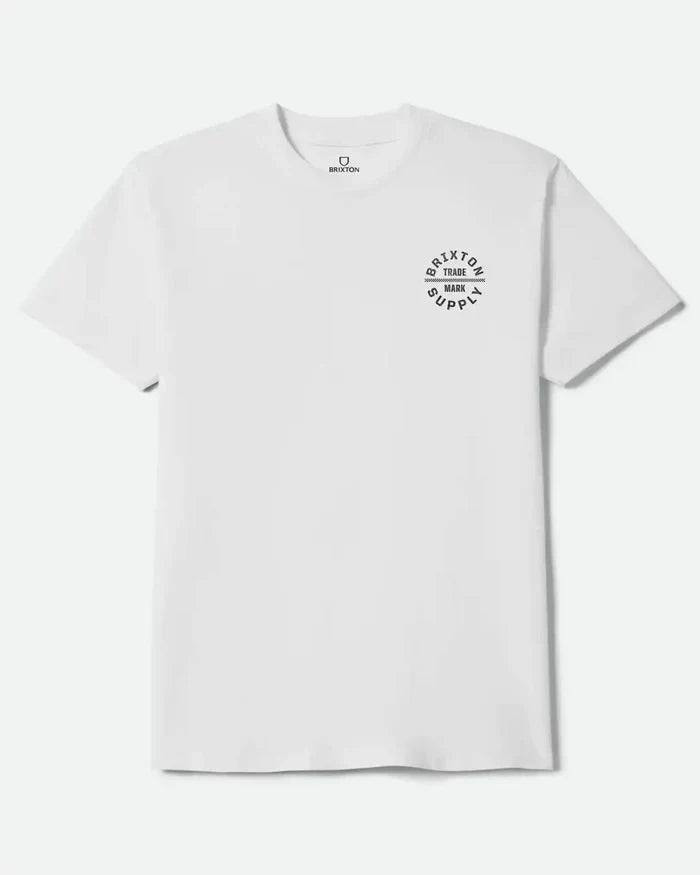 Oath V Standard T-Shirt - White/Black
