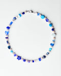 blue charms necklace