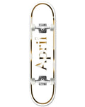 Og Logo Golden Complete Skateboard - White