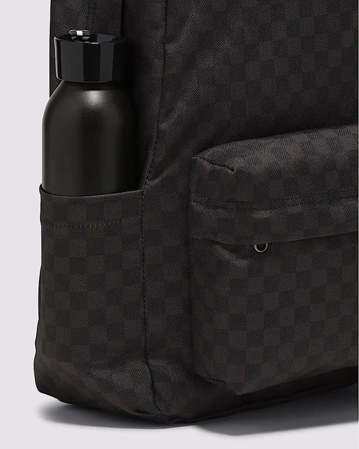 Old Skool Check Backpack - Black/Charcoal