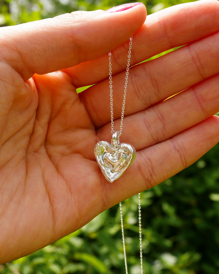 Old Soul Heart Necklace