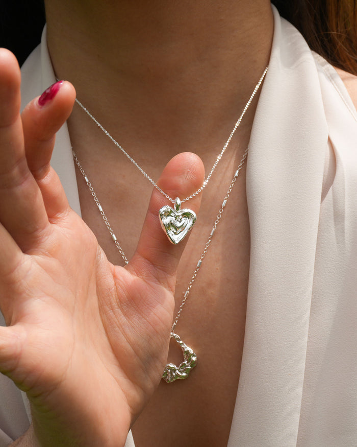 Old Soul Heart Necklace
