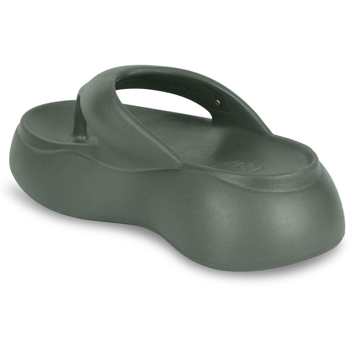 Olive Green Thong Slides