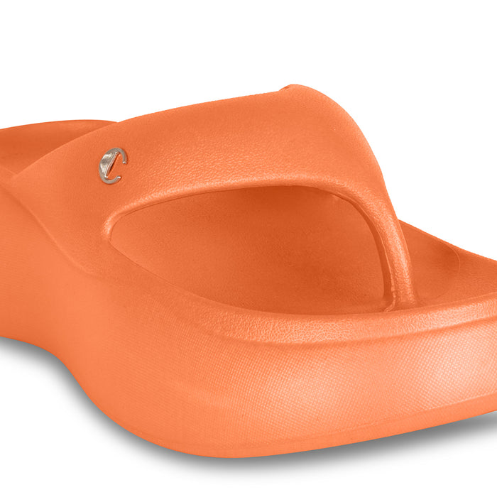 Orange Candy Thong Slides