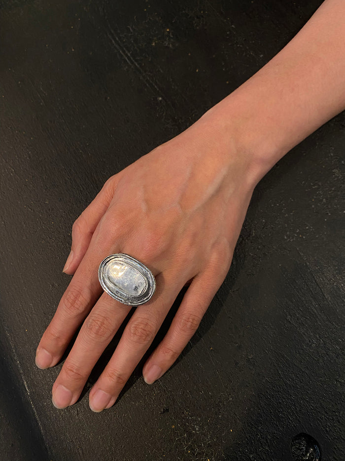 Oval Wide Ring