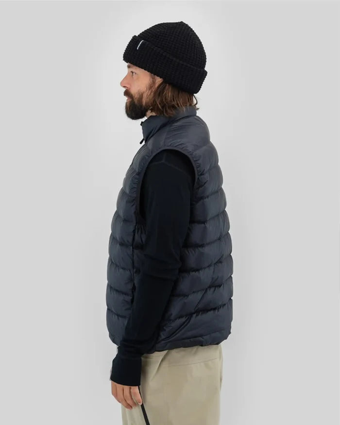 Packable Down Vest - Black