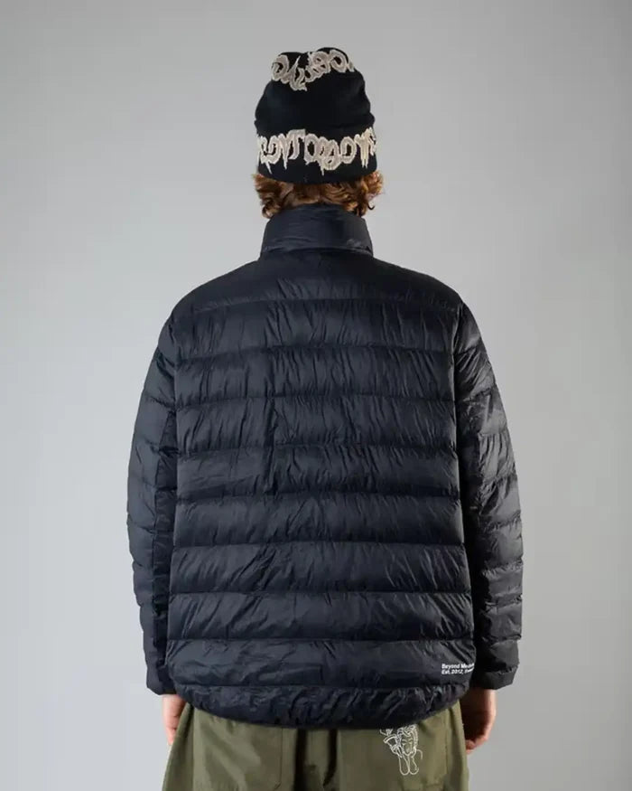 Packable Down Winter Jacket - Black