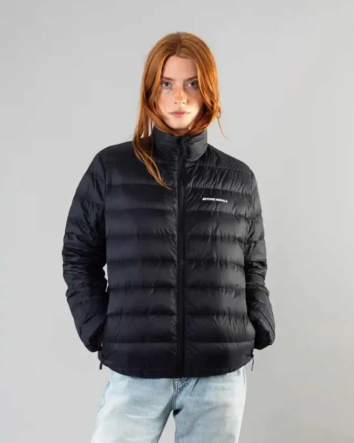 Packable Down Winter Jacket - Black