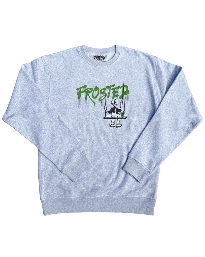 Painter Logo Crewneck Sweatshirt - Ash Grey