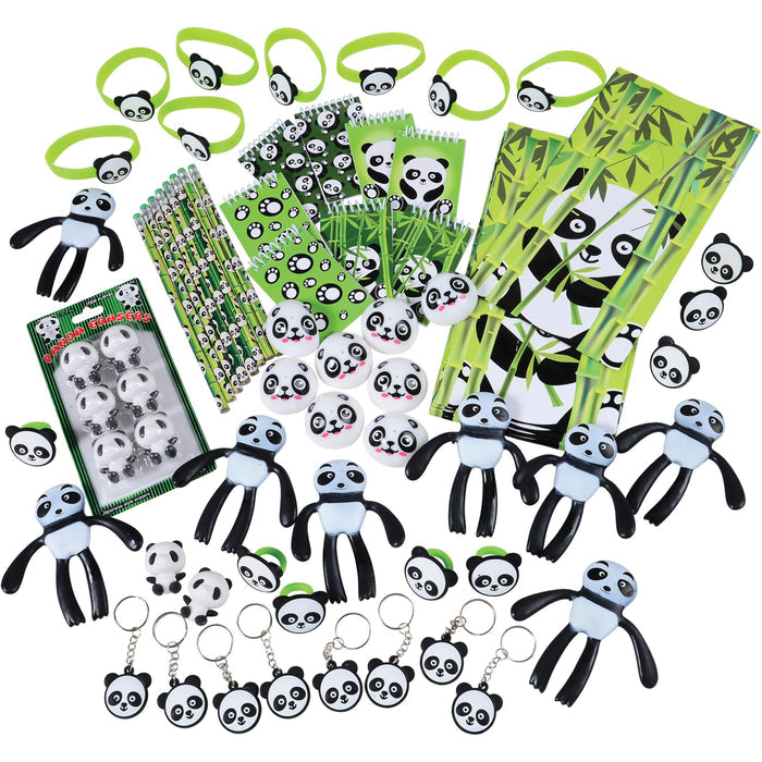 Panda Themed Camp Party Pack