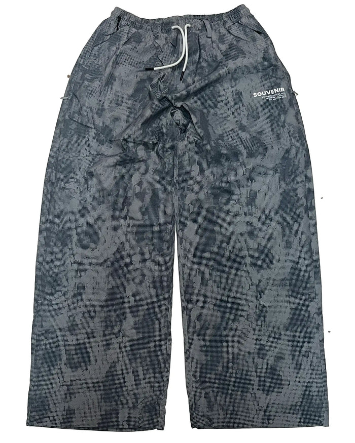 Parachute - Blotch Print Snow Pants - Cool Grey