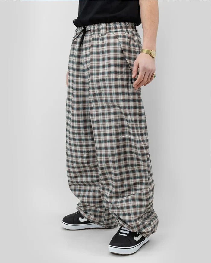 Park Print 2L Snow Pants - Light Beige