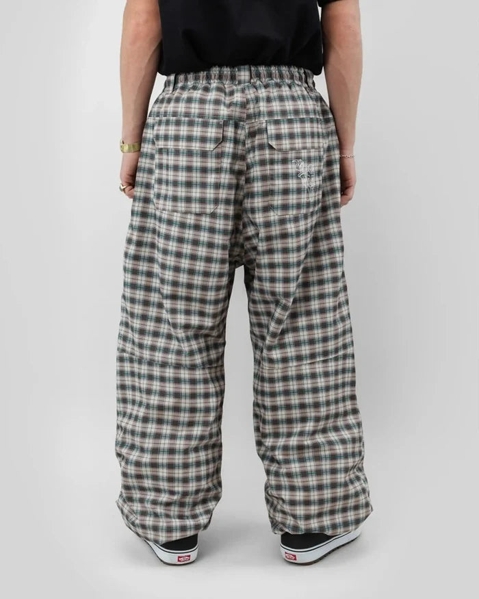 Park Print 2L Snow Pants - Light Beige