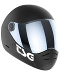Pass 2.0 + (Bonus Visor) Downhill Skate Helmet - Satin Black