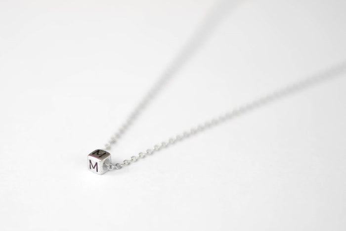 Personalised Initial stainless steel chain necklace, for men - shani-adi-jewerly
