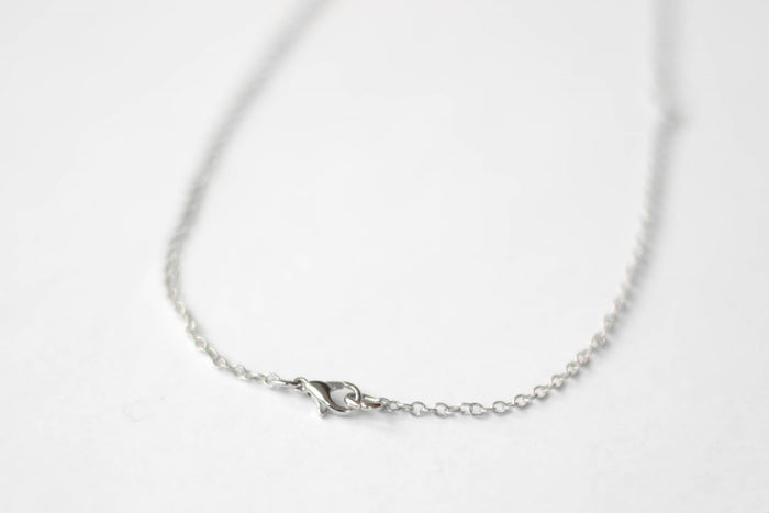 Personalised Initial stainless steel chain necklace, for men - shani-adi-jewerly
