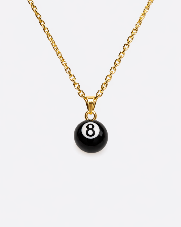 8 Pool Ball Necklace