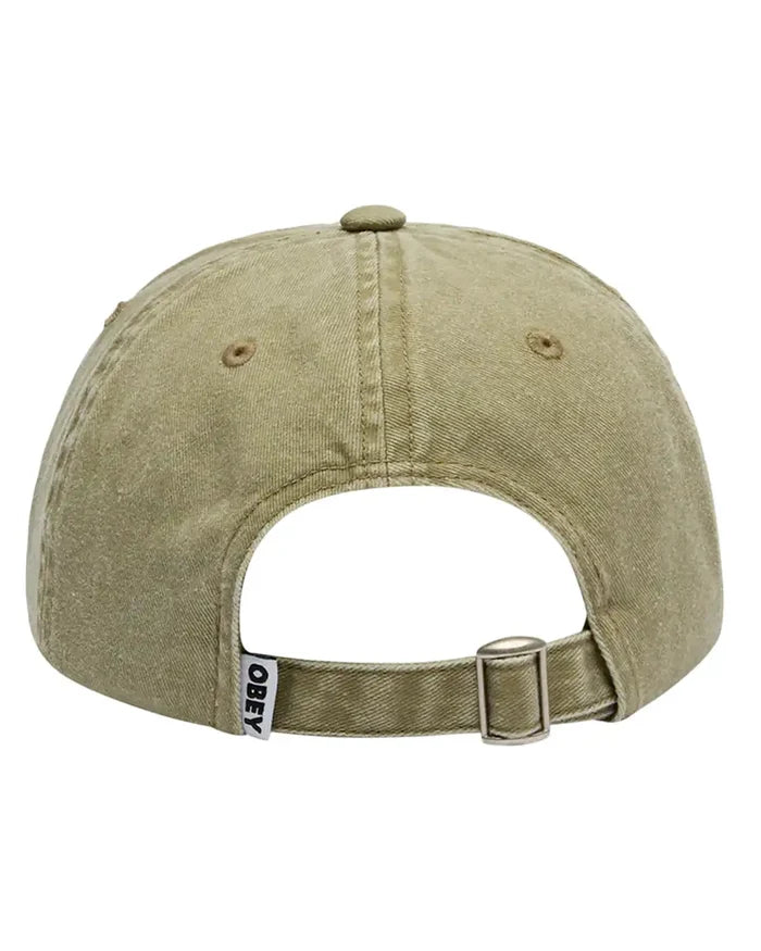 Pigment Bold 6 Panel Hat - Khaki