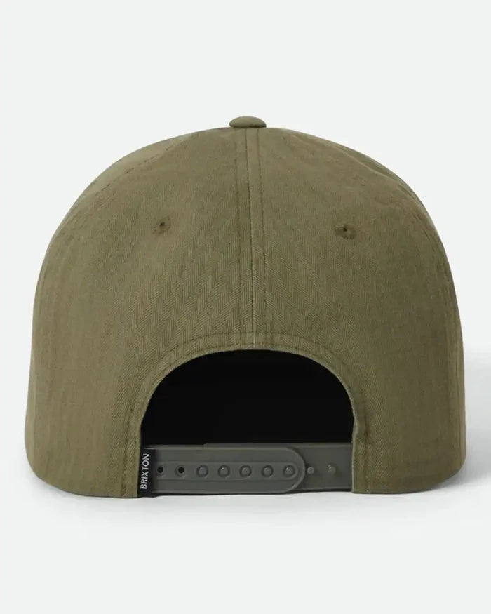 Pinnacle Mp Snapback Hat - Washed Olive Green