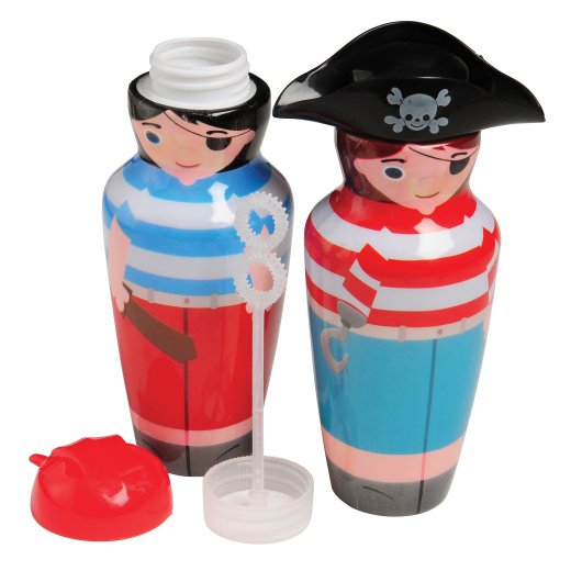 Pirate Mini Bubbles – Classroom Rewards & Outdoor Fun, Set of 12