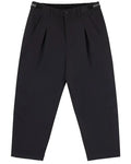 Pleated Chino Snow Pants - Black