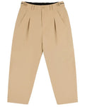 Pleated Chino Snow Pants - British Khaki