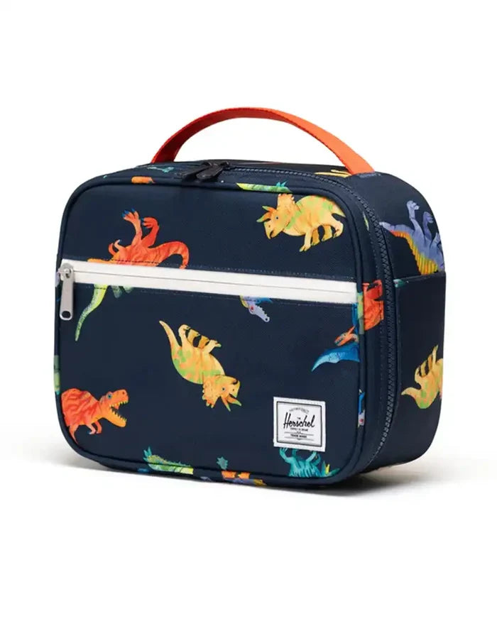 Pop Quiz Little Herschel Lunch Box - Dinos Dark Navy