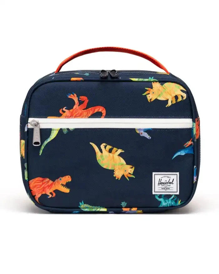 Pop Quiz Little Herschel Lunch Box - Dinos Dark Navy