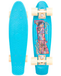 Postcard Coastal Blue 22" Complete Cruiser Skateboard