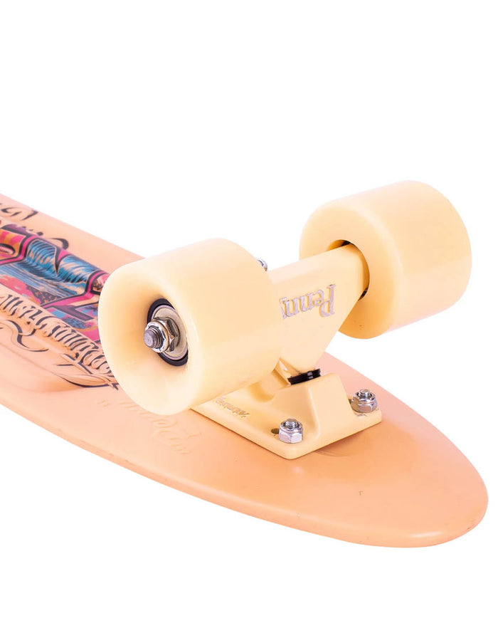 Postcard Coastal Peach 22" Complete Cruiser Skateboard