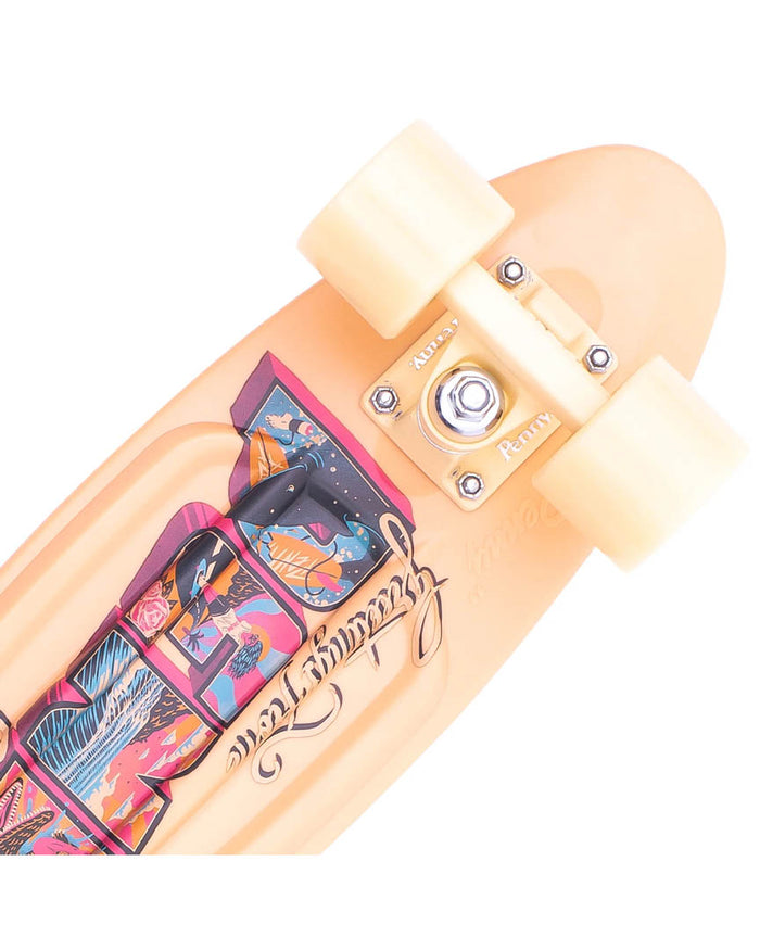 Postcard Coastal Peach 22" Complete Cruiser Skateboard