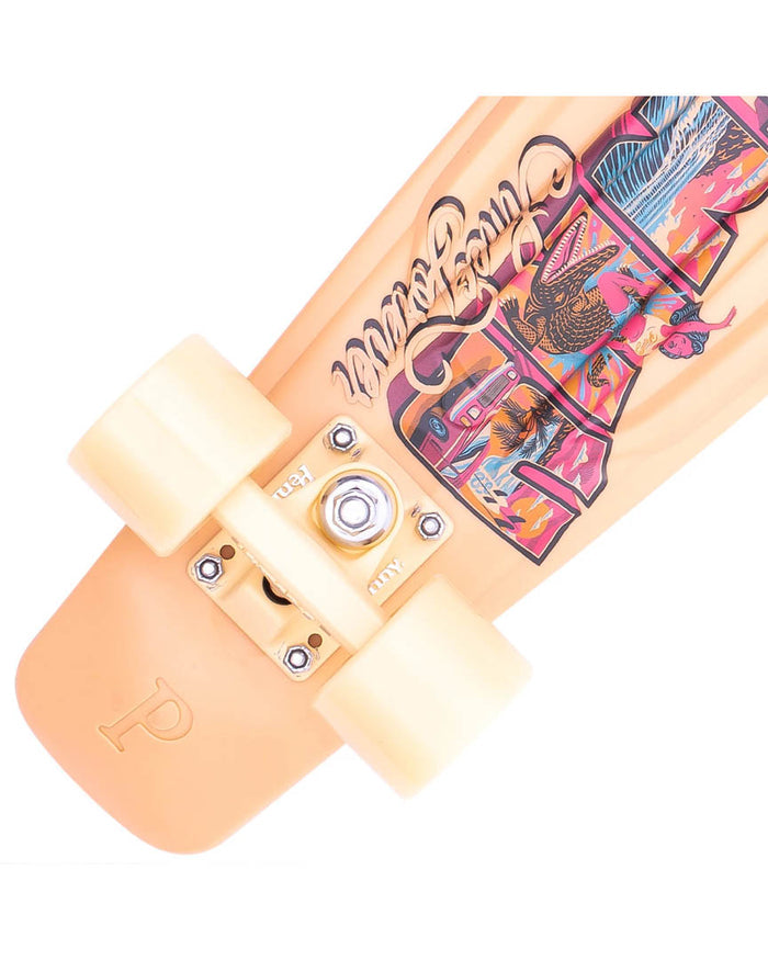 Postcard Coastal Peach 22" Complete Cruiser Skateboard