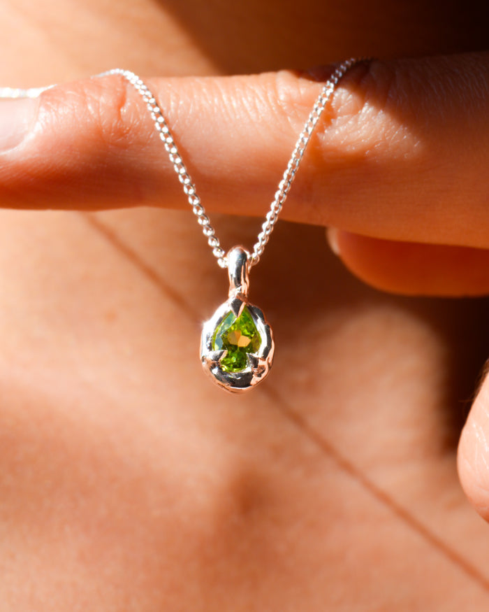 Pretty in Peridot Necklace