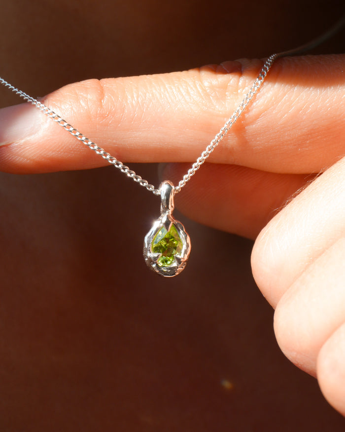 Pretty in Peridot Necklace