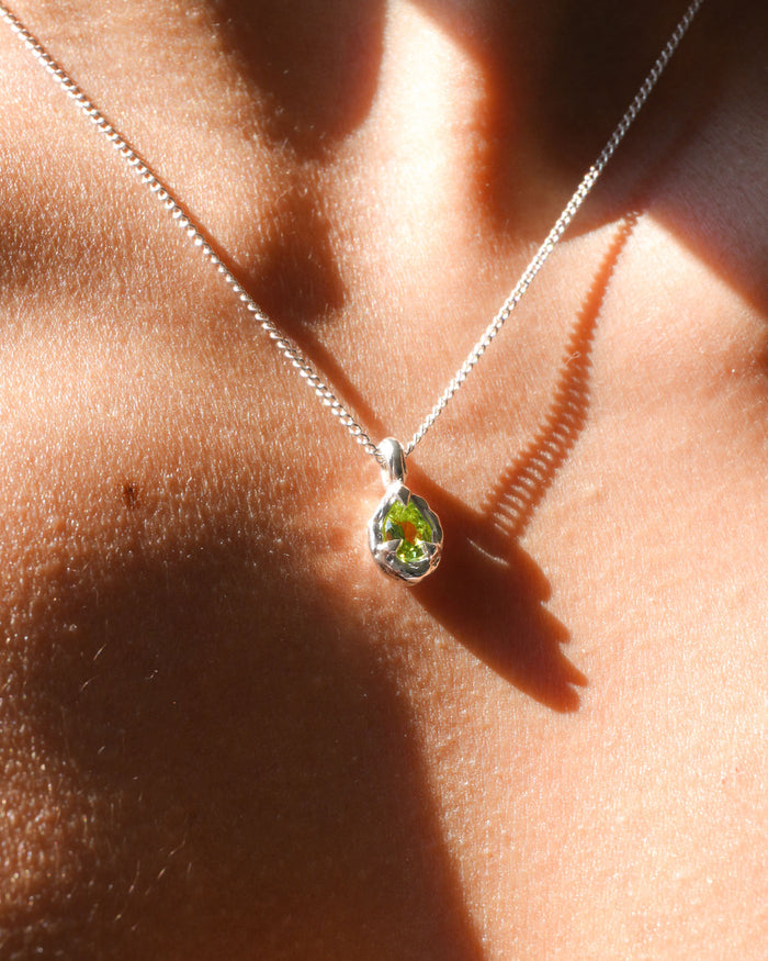 Pretty in Peridot Necklace