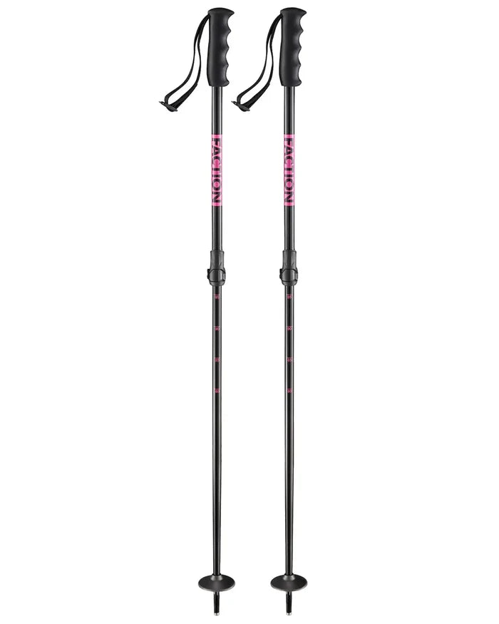 Prodigy Jr Ski Poles - Black