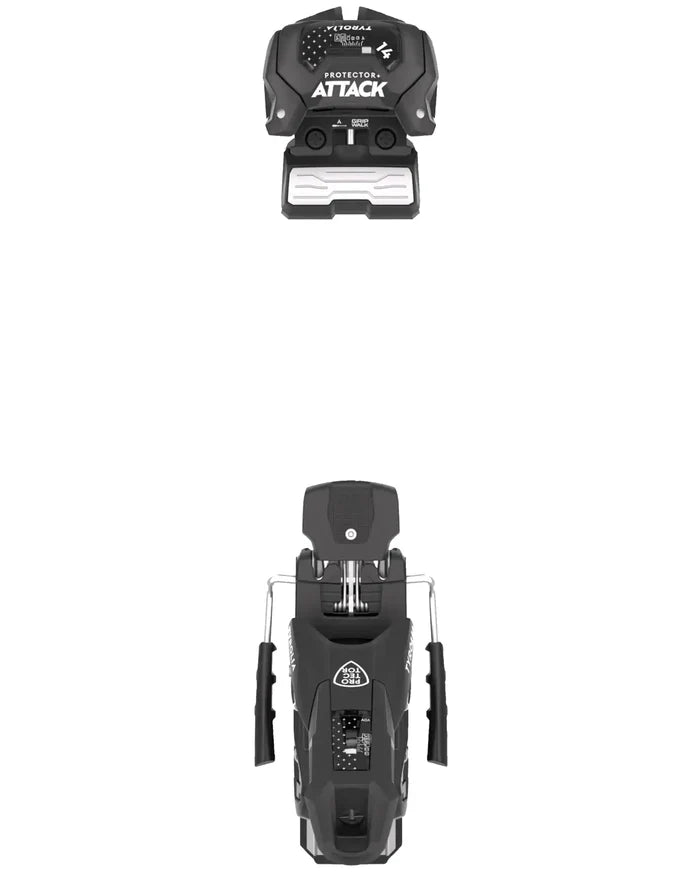 Protector+ Attack 14 Gw Ski Bindings - Black 2027
