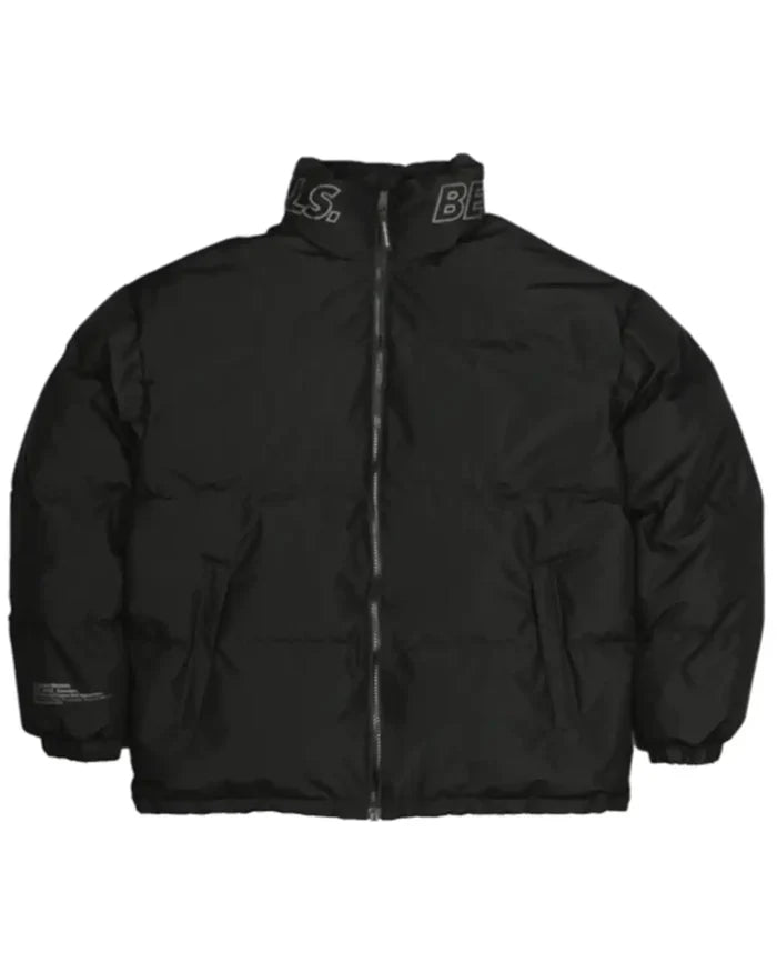 Puffer Winter Jacket - Black