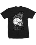 Punk Skull T-Shirt - Black