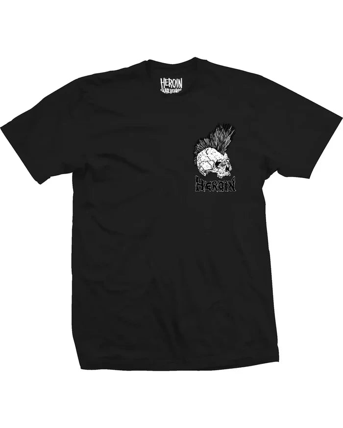 Punk Skull T-Shirt - Black