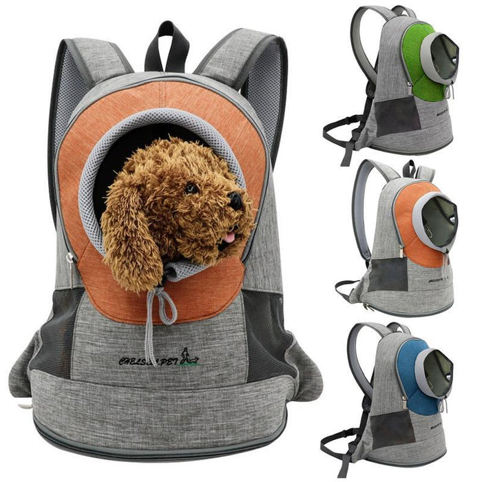 Puppy backpack pet backpack