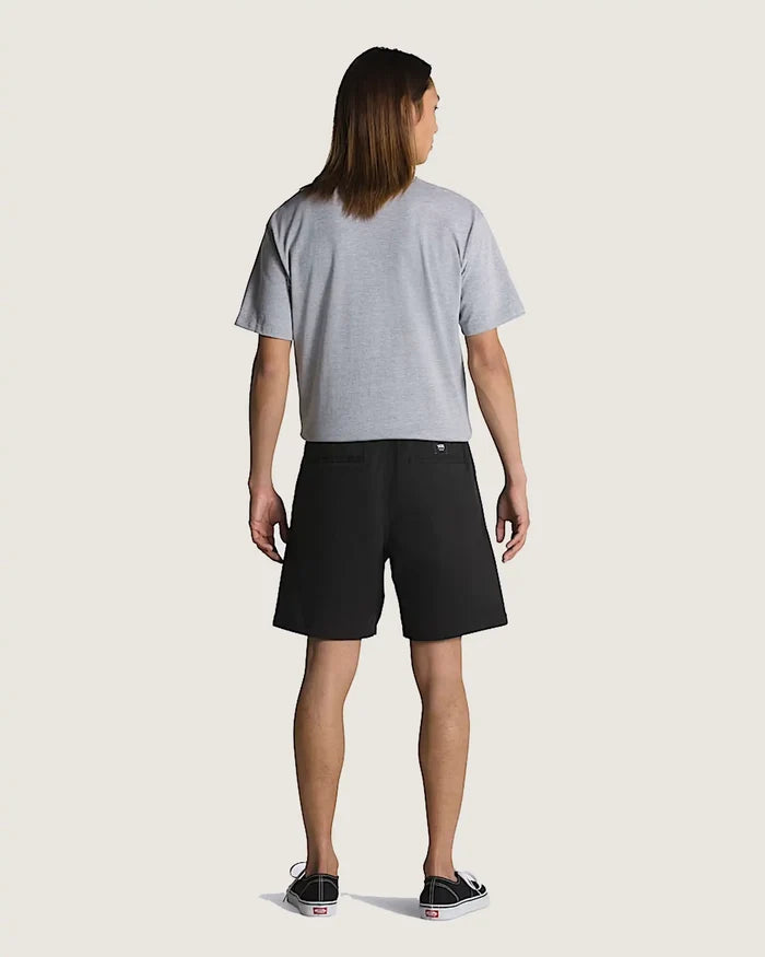 Range Relaxed Elastic Shorts - Black