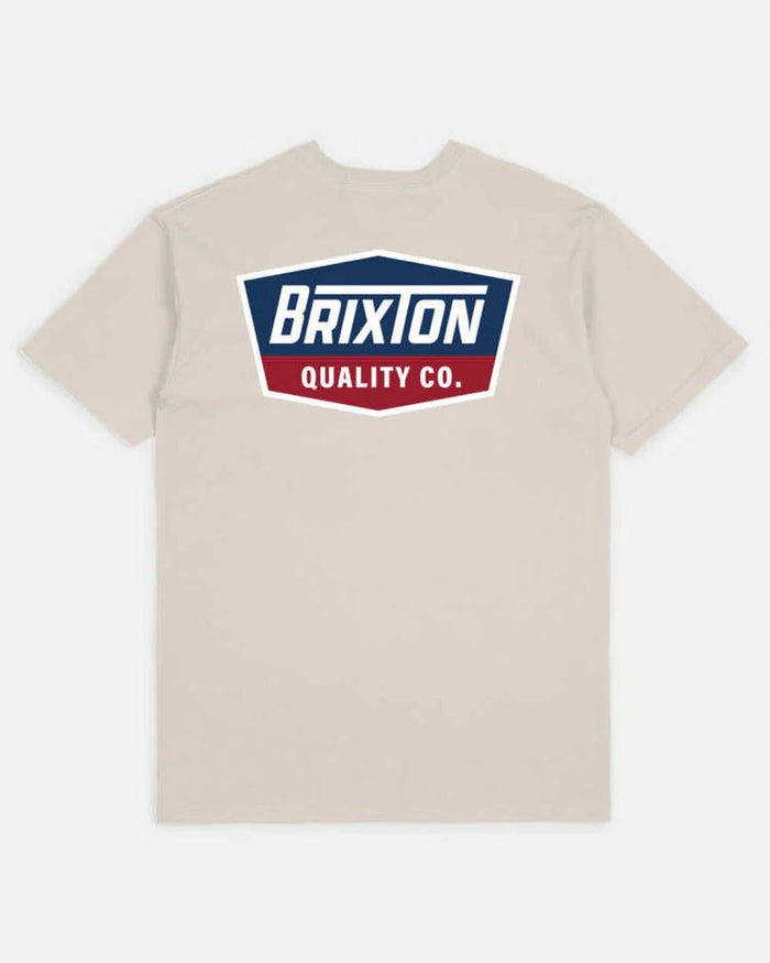 Regal S/S T-Shirt - Cream/Navy